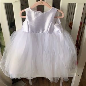 White Flower Girl Dress